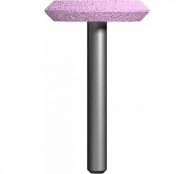 Шарошка абразивная, оксид алюминия, дисковая 32 х 6 мм, пос.6мм, Практика -  магазин крепежа «ТАТМЕТИЗ»