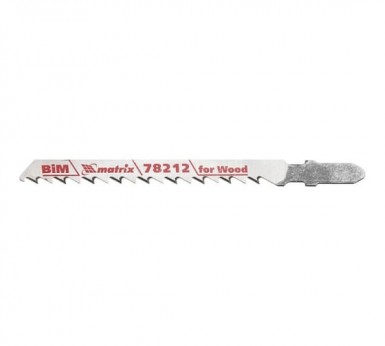 Пилки для электролобзика по дереву, 3 шт. T101DF, 75 x 4мм, Bimetal MATRIX Professional -  магазин крепежа «ТАТМЕТИЗ»