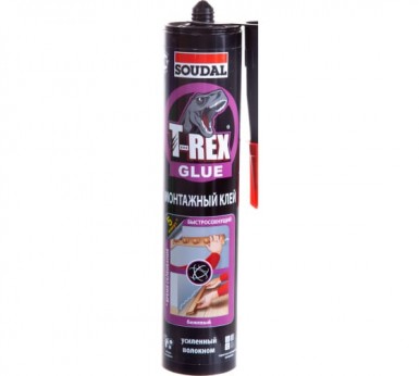 Клей монтажный T-REX "Быстросохнущий" viol 310 мл 12 -  магазин «ТАТМЕТИЗ»