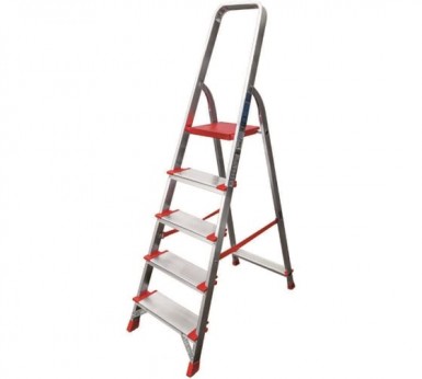 Стремянка 5 ступеней, алюминиевая, шир. ступени 130 мм NV -  магазин «ТАТМЕТИЗ»