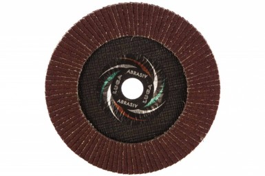 Круг лепестковый торцевой абразивный "Луга" для шлифования, 180 х 22 мм, зерно P40 -  магазин крепежа «ТАТМЕТИЗ»