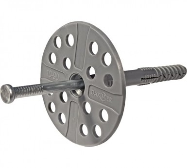 Дюбель д/изоляции IZO 10х 80  ( 500 шт/уп) DAXMER нейлон -  магазин «ТАТМЕТИЗ»