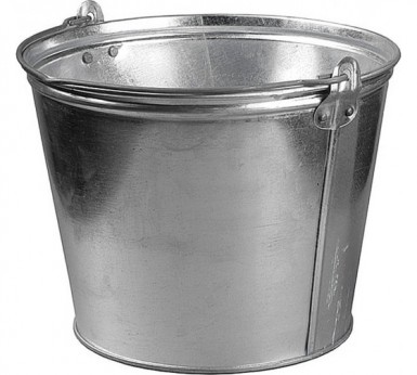 Ведро оцинкованное 12л Россия -  магазин «ТАТМЕТИЗ»