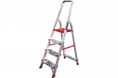 Стремянка 4 ступени, алюминиевая, шир. ступени 130 мм NV* -  магазин «ТАТМЕТИЗ»
