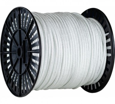 Канат плетеный полиамидный  6мм  ( 300 м) р/н 650 кгс БЕЛ 16 пр с/с капрон -  магазин «ТАТМЕТИЗ»
