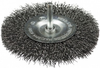 Щетка для дрели дисковая  50 мм, гофрированная № 152 ПрофОснастка Мастер -  магазин крепежа «ТАТМЕТИЗ»