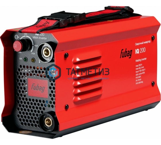 Инвертор сварочный IQ 200 (макс.ток 200А_ПВ 40%_раб.напряжение 150-240В) FUBAG Инвертор сварочный IQ 200 (макс.ток 200А_ПВ 40%_раб.напряжение 150-240В) FUBAG