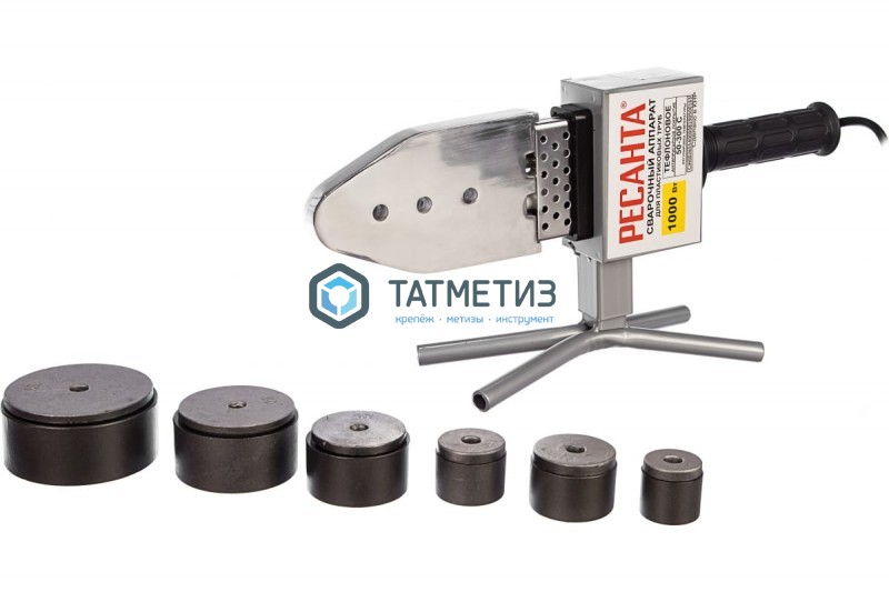 Аппарат для сварки ПВХ труб АСПТ-1000А 20-32мм, Ресанта Аппарат для сварки ПВХ труб АСПТ-1000А 20-32мм, Ресанта