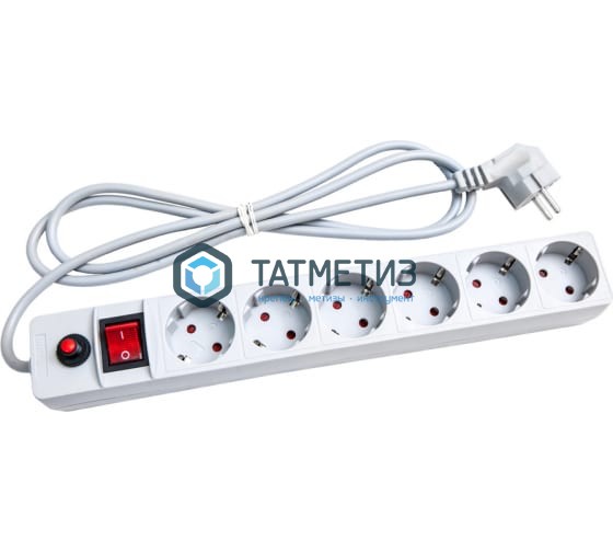 Удлинитель 6х3м У-3003 с з с сет. фильтром ПВС 3х0, 75 "У" Удлинитель 6х3м У-3003 с з с сет. фильтром ПВС 3х0, 75 "У"