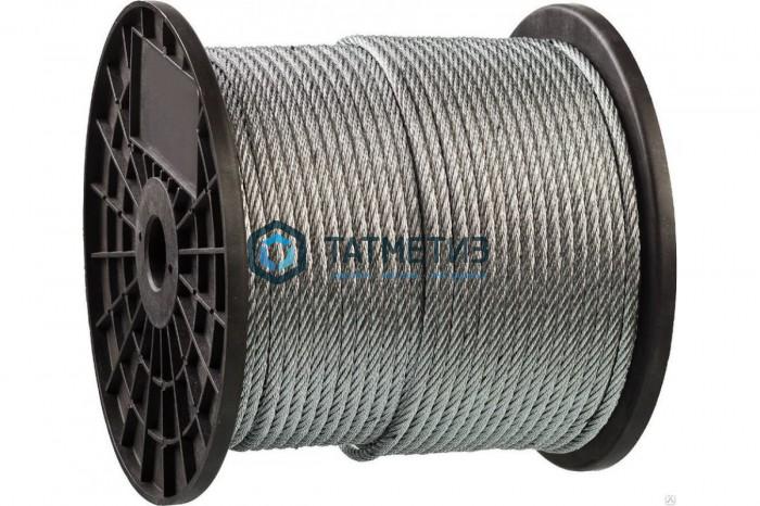 Трос ср.мягкости ART 8379 7х7 А2 нержавейка 6мм (250 м/бух) Трос ср.мягкости ART 8379 7х7 А2 нержавейка 6мм (250 м/бух)