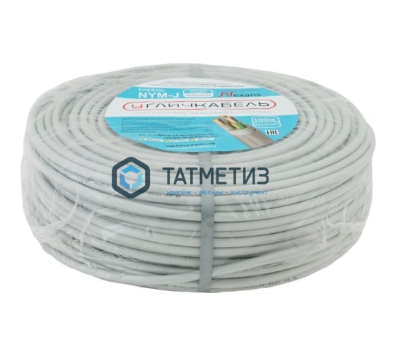 Кабель силовой NYM 3 х 1,5 мм (100 м/бух) Кабель силовой NYM 3 х 1,5 мм (100 м/бух)