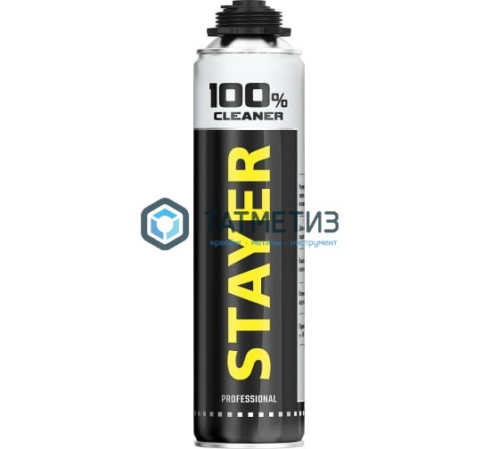 Очиститель монтажной пены STAYER "PROFI", 500мл Очиститель монтажной пены STAYER "PROFI", 500мл