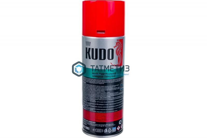Краска аэроз. KUDO 520 мл. №1003 КРАСНАЯ RAL 3020 Краска аэроз. KUDO 520 мл. №1003 КРАСНАЯ RAL 3020