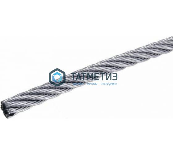 Трос стальной оц. 1 мм DIN 3055 (200 м/бух) Трос стальной оц. 1 мм DIN 3055 (200 м/бух)