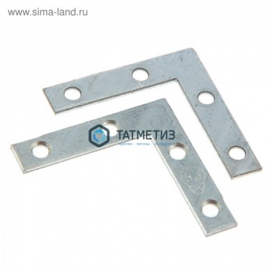 Оконный уголок NA 3 белый цинк 50х50х10х2.0 (50 шт) -  магазин крепежа «ТАТМЕТИЗ»