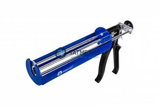 Пистолет для картриджа 380-410 мл Кобальт | «ТАТМЕТИЗ» Пистолет для картриджа 380-410 мл Кобальт - магазин крепежа «ТАТМЕТИЗ»