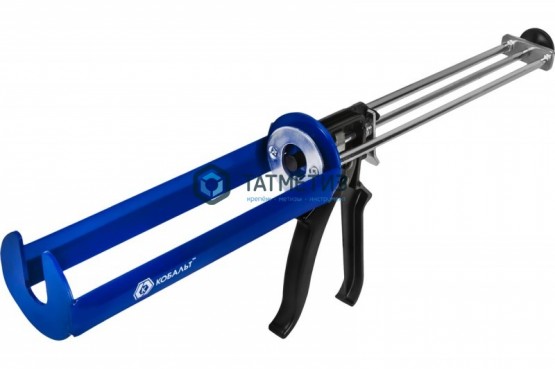 Пистолет для картриджа 380-410 мл Кобальт | «ТАТМЕТИЗ» Пистолет для картриджа 380-410 мл Кобальт - магазин крепежа «ТАТМЕТИЗ»