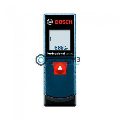 Дальномер лазерный BOSCH GLM 20 -  магазин крепежа «ТАТМЕТИЗ»