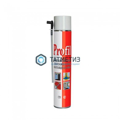 Пена монтажная PROFIL 625 мл /12 | «ТАТМЕТИЗ» Пена монтажная PROFIL 625 мл /12 - магазин крепежа «ТАТМЕТИЗ»