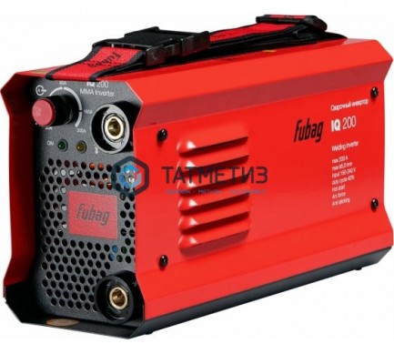 Инвертор сварочный IQ 200 (макс.ток 200А_ПВ 40%_раб.напряжение 150-240В) FUBAG | «ТАТМЕТИЗ» Инвертор сварочный IQ 200 (макс.ток 200А_ПВ 40%_раб.напряжение 150-240В) FUBAG - магазин крепежа «ТАТМЕТИЗ»