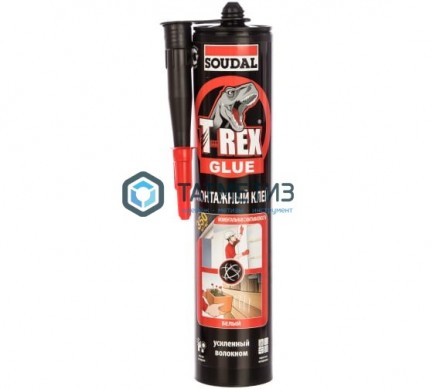 Клей монтажный T-REX "Моментальная схватываемость" red 310 мл / 12  2 ПО ЦЕНЕ 1 -  магазин крепежа «ТАТМЕТИЗ»