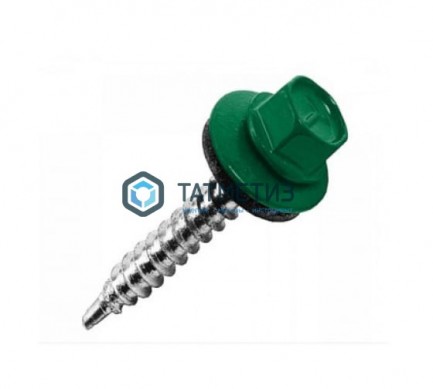 Саморез окраш.кров. 5,5х19 /6005/  (250 шт/уп)  МК / D -  магазин крепежа «ТАТМЕТИЗ»