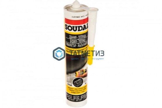Герметик бутиленовый SOUDAL Бутируб для межпанельных швов БЕЛЫЙ300 мл /15 -  магазин крепежа «ТАТМЕТИЗ»