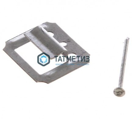 Кляймер для вагонки №4 (100 шт в упак)* RC -  магазин крепежа «ТАТМЕТИЗ»