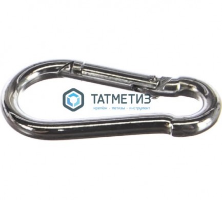 Карабин DIN 5299C 5 RC | «ТАТМЕТИЗ» Карабин DIN 5299C 5 RC - магазин крепежа «ТАТМЕТИЗ»