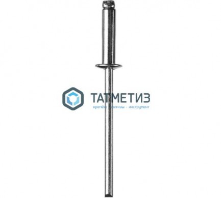 Заклепка 3,2 х 10 вытяжная нерж А4/А4 DIN 7337 | «ТАТМЕТИЗ» Заклепка 3,2 х 10 вытяжная нерж А4/А4 DIN 7337 - магазин крепежа «ТАТМЕТИЗ»