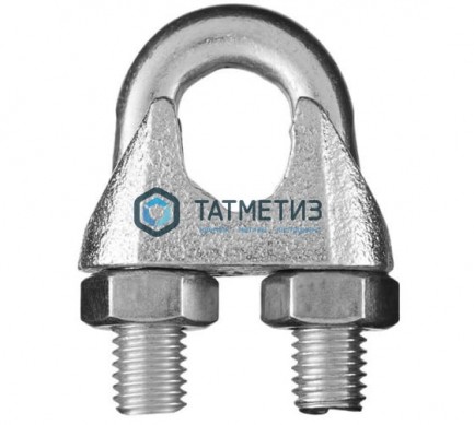 Зажим троса DIN 741 13 (25 шт уп) ТК -  магазин крепежа «ТАТМЕТИЗ»