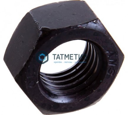 Гайка DIN 934 кп10 М24  оксидированная -  магазин крепежа «ТАТМЕТИЗ»