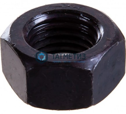Гайка DIN 934 кп10 М24  оксидированная -  магазин крепежа «ТАТМЕТИЗ»