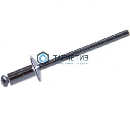 Заклепки ZK ал/ст 4,8x12 RAL 7004 (1000 шт/уп) -  магазин крепежа «ТАТМЕТИЗ»