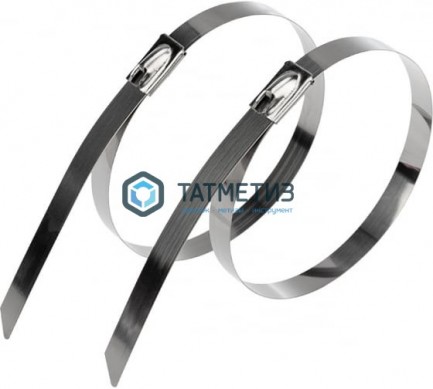 Хомут-стяжка стальной 400 х 4, 6 (50) REXANT -  магазин крепежа «ТАТМЕТИЗ»