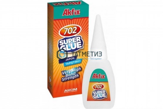 Супер клей 25 гр Akfix (50) | «ТАТМЕТИЗ» Супер клей 25 гр Akfix (50) - магазин крепежа «ТАТМЕТИЗ»
