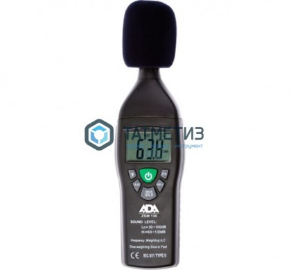 Измеритель уровня шума ADA ZSM 130 (измеритель, чехол, батарея) | «ТАТМЕТИЗ» Измеритель уровня шума ADA ZSM 130 (измеритель, чехол, батарея) - магазин крепежа «ТАТМЕТИЗ»