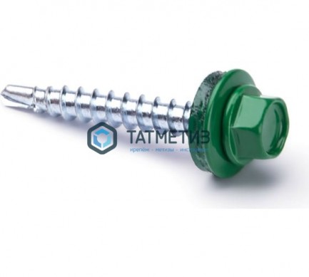 Саморез окраш.кров. 5, 5х25 6026 OMAX M (10х250) -  магазин крепежа «ТАТМЕТИЗ»