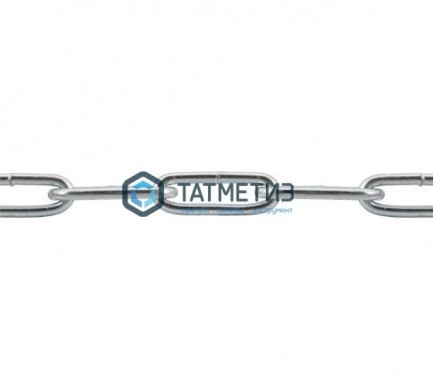 Цепь DIN 763 дл.зв. оц. 5  (50 м/бух) МН / R -  магазин крепежа «ТАТМЕТИЗ»