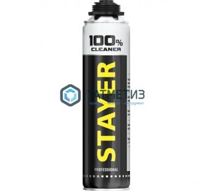 Очиститель монтажной пены STAYER "PROFI", 500мл | «ТАТМЕТИЗ» Очиститель монтажной пены STAYER "PROFI", 500мл - магазин крепежа «ТАТМЕТИЗ»