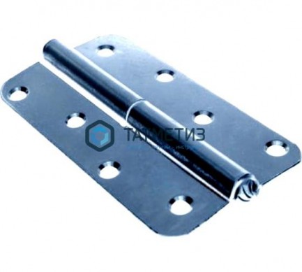 Петля накладная ПН1-130 левая, цинк -  магазин крепежа «ТАТМЕТИЗ»