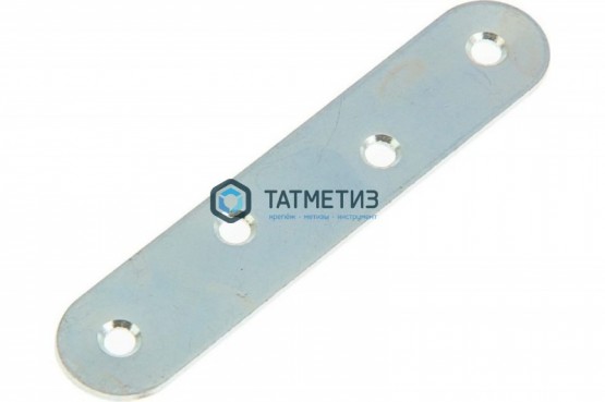 Пластина крепежная ПК 100 мм, цинк | «ТАТМЕТИЗ» Пластина крепежная ПК 100 мм, цинк - магазин крепежа «ТАТМЕТИЗ»