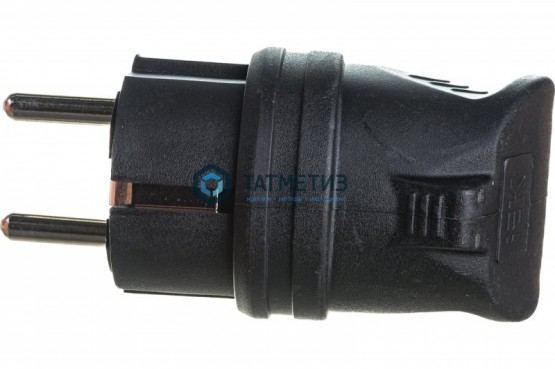 Эл.вилка каучук кабельная, боковой ввод, с з ИЭК ОМЕГА IP44 | «ТАТМЕТИЗ» Эл.вилка каучук кабельная, боковой ввод, с з ИЭК ОМЕГА IP44 - магазин крепежа «ТАТМЕТИЗ»