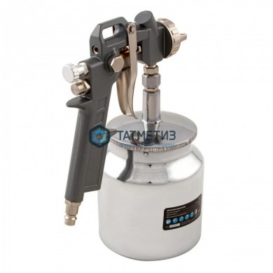 Краскораспылитель пневмат. с нижним бачком V=0,75 л, сопла диаметром 1.2, 1.5 и 1.8 мм// Matrix | «ТАТМЕТИЗ» Краскораспылитель пневмат. с нижним бачком V=0,75 л, сопла диаметром 1.2, 1.5 и 1.8 мм// Matrix - магазин крепежа «ТАТМЕТИЗ»