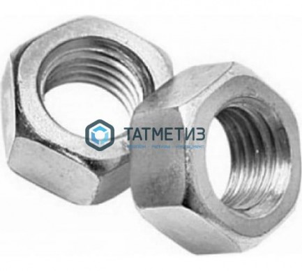 Гайка DIN 934, оцинк М36  (уп 25 кг/ 69 шт)* МС -  магазин крепежа «ТАТМЕТИЗ»