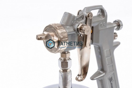 Краскораспылитель пневмат. с нижним бачком V=1,0 л, сопла диаметром 1.2, 1.5 и 1.8 мм// Matrix | «ТАТМЕТИЗ» Краскораспылитель пневмат. с нижним бачком V=1,0 л, сопла диаметром 1.2, 1.5 и 1.8 мм// Matrix - магазин крепежа «ТАТМЕТИЗ»