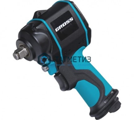 Гайковёрт пневматический ударный G985, 1 2", Twin Hammer, 610 Нм, 9000 об мин, композитный GROSS -  магазин крепежа «ТАТМЕТИЗ»