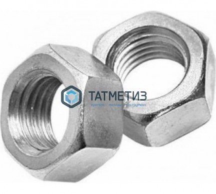 Гайка DIN 934, оцинк М18 КП 8 (уп 25 кг / 592 шт)** КК | «ТАТМЕТИЗ» Гайка DIN 934, оцинк М18 КП 8 (уп 25 кг / 592 шт)** КК - магазин крепежа «ТАТМЕТИЗ»