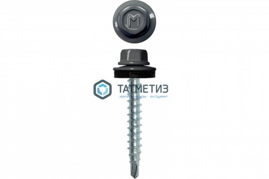 Саморез окраш.кров. 5,5х32 /7024/ DAXMER M (10х250) -  магазин крепежа «ТАТМЕТИЗ»