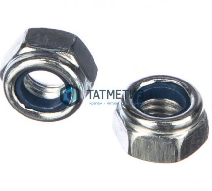 Гайка самоконтр DIN 985, оц  М3  (1 000 шт/уп) ТК -  магазин крепежа «ТАТМЕТИЗ»